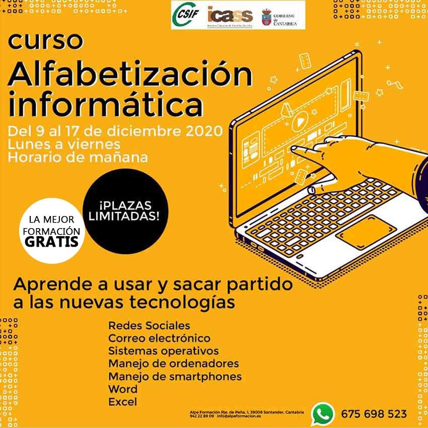 Alfabetización informática-Alpe Formación