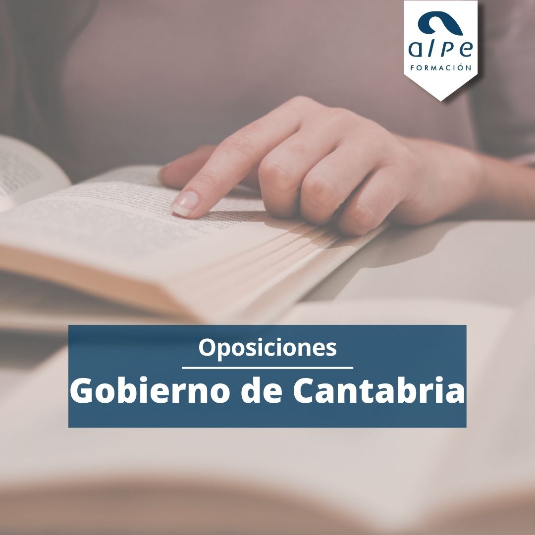 Oposiciones Gobierno de Cantabria Alpe Formación