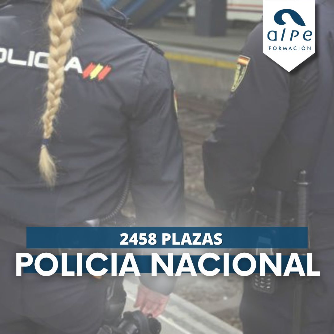 Oferta de empleo público de la Policía Nacional para el año 2023