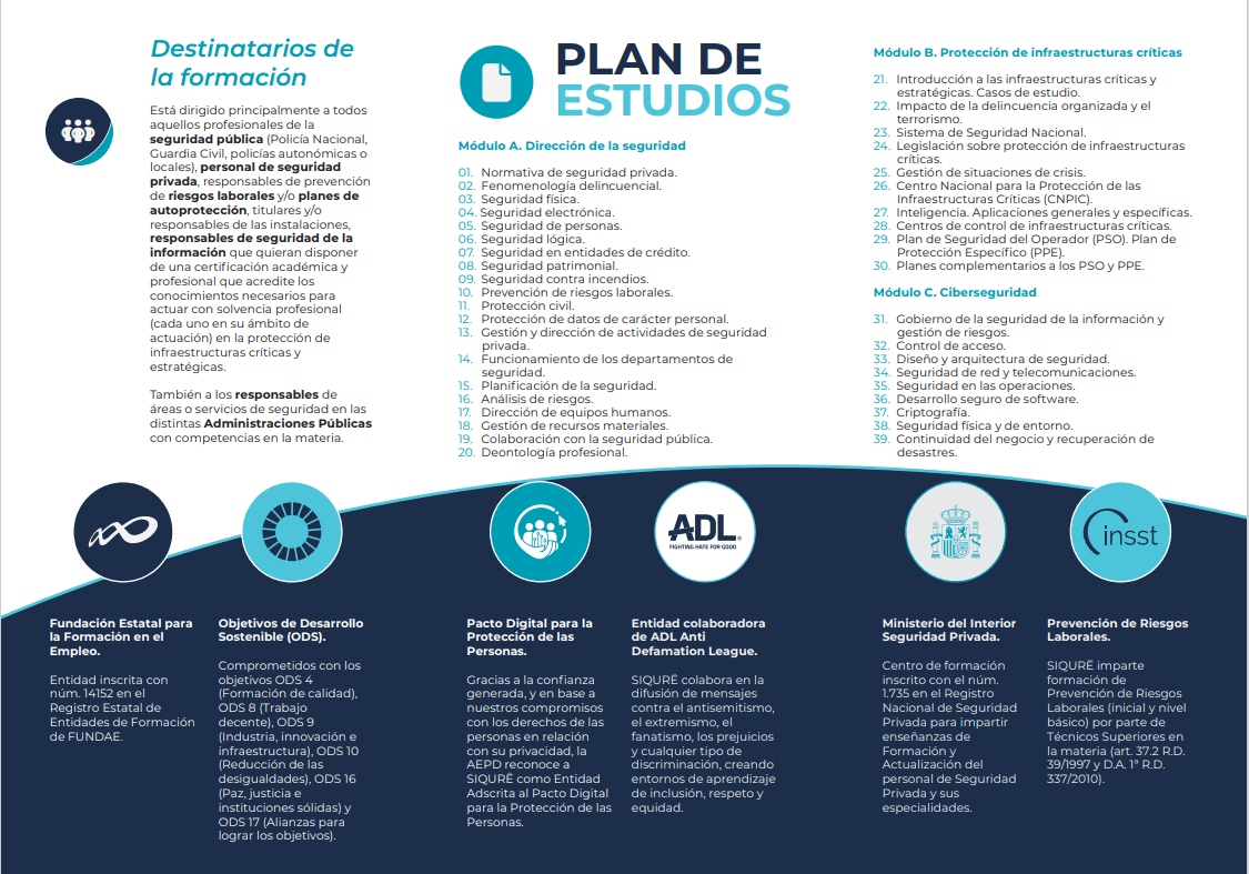 curso experto en dirección de seguridad y ciberseguridad en infraestructuras críticas 2 curso experto en dirección de seguridad y ciberseguridad en infraestructuras críticas