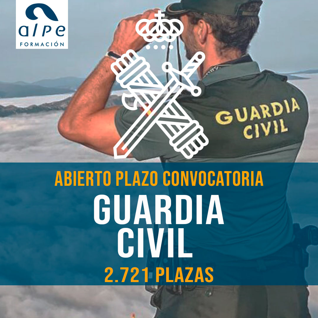 CONVOCATORIA GUARDIA CIVIL 25-06-2024